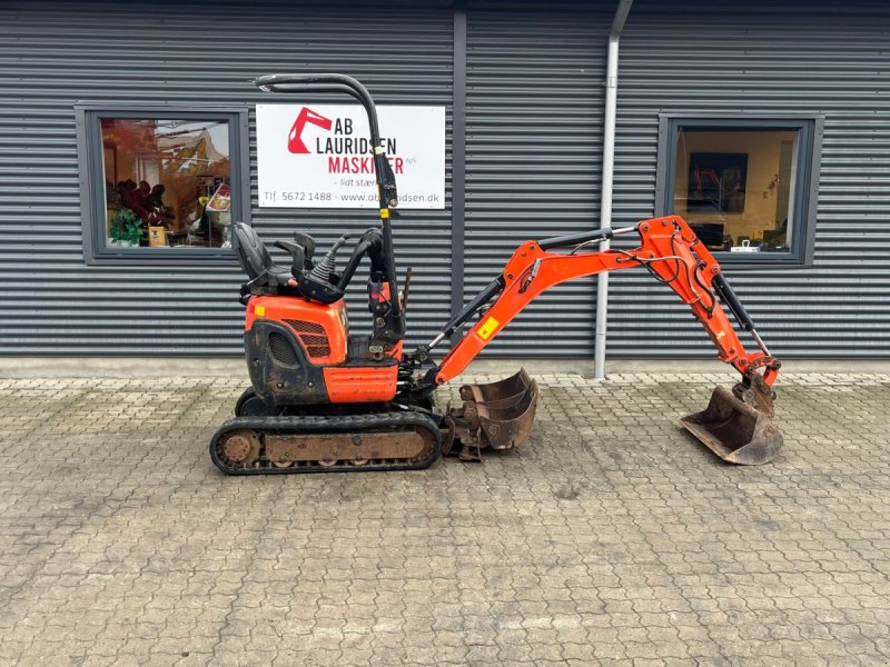 Bagger des Typs Kubota U10-3 SL med usdkudsarm og 3 skovle, Gebrauchtmaschine in Rønnede (Bild 1)