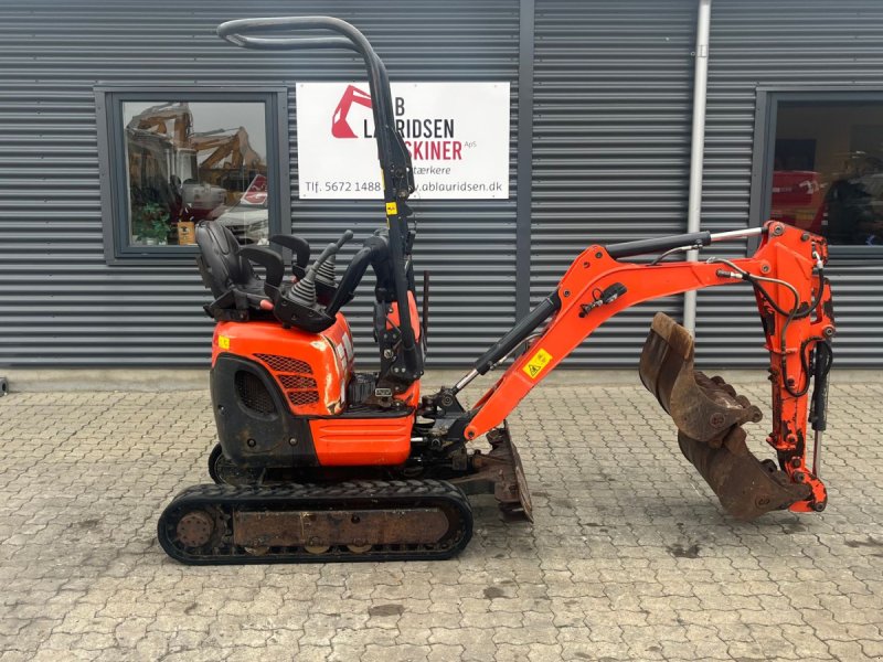 Bagger des Typs Kubota U10-3 SL Monteret med Udskudsarm, Gebrauchtmaschine in Rønnede (Bild 1)