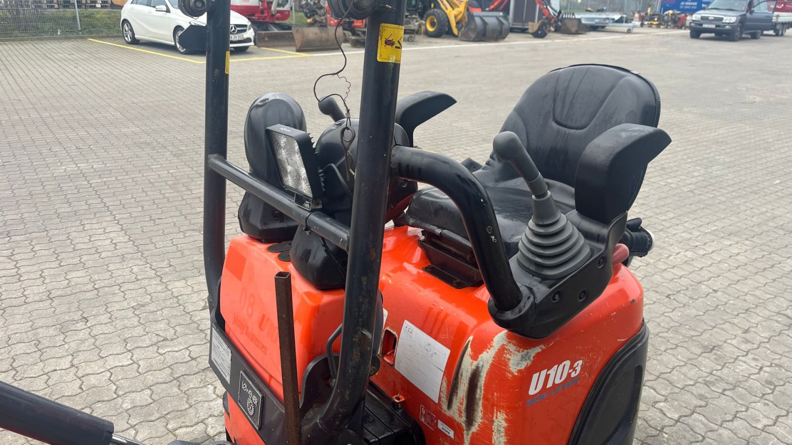 Bagger του τύπου Kubota U10-3 SL Monteret med Udskudsarm, Gebrauchtmaschine σε Rønnede (Φωτογραφία 9)