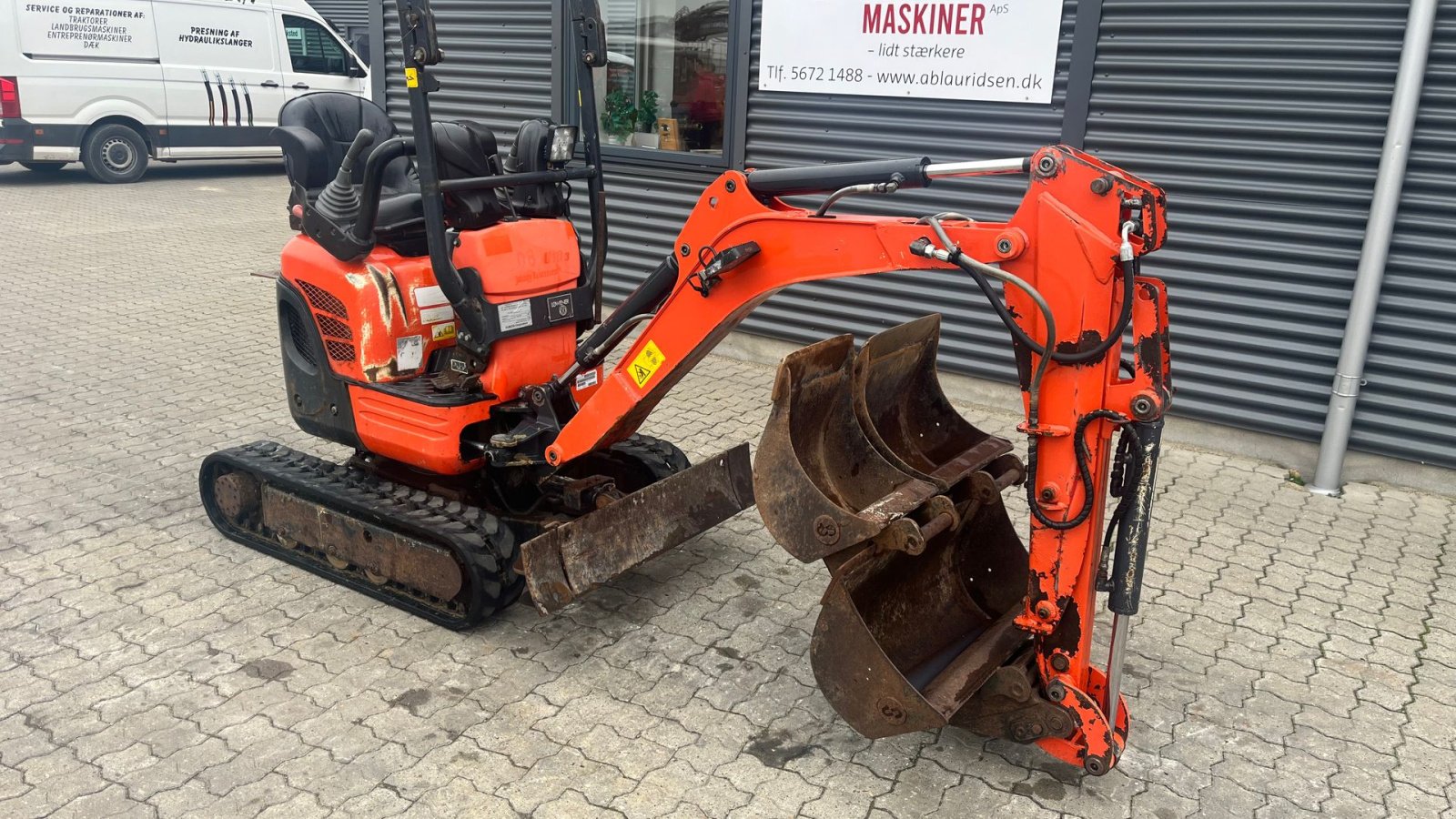 Bagger του τύπου Kubota U10-3 SL Monteret med Udskudsarm, Gebrauchtmaschine σε Rønnede (Φωτογραφία 2)