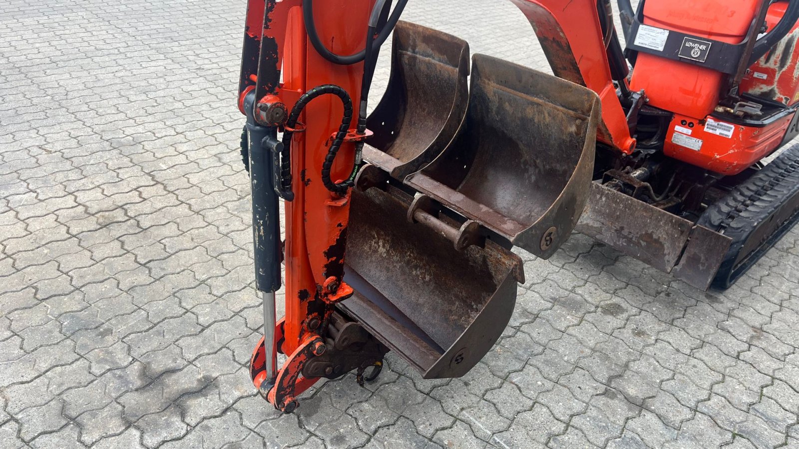 Bagger του τύπου Kubota U10-3 SL Monteret med Udskudsarm, Gebrauchtmaschine σε Rønnede (Φωτογραφία 8)