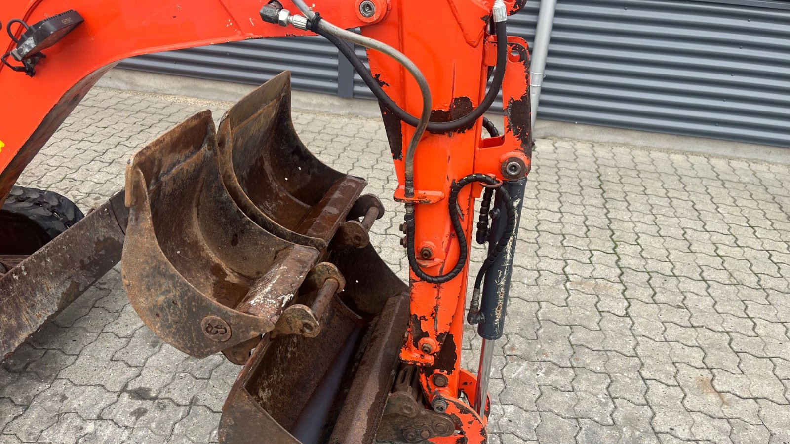 Bagger του τύπου Kubota U10-3 SL Monteret med Udskudsarm, Gebrauchtmaschine σε Rønnede (Φωτογραφία 5)