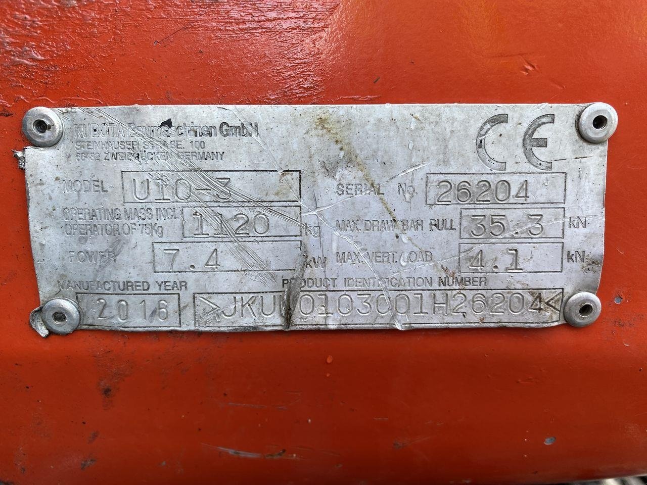 Bagger typu Kubota U10-3, Gebrauchtmaschine v Skive (Obrázek 11)