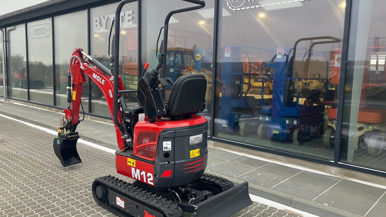 Bagger tipa Kubota U10-5 Joystik den nye model U10-5, Gebrauchtmaschine u Horsens (Slika 5)