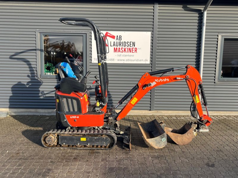 Bagger tip Kubota U10-5 Tiltman med 2 skovle, Gebrauchtmaschine in Rønnede (Poză 1)