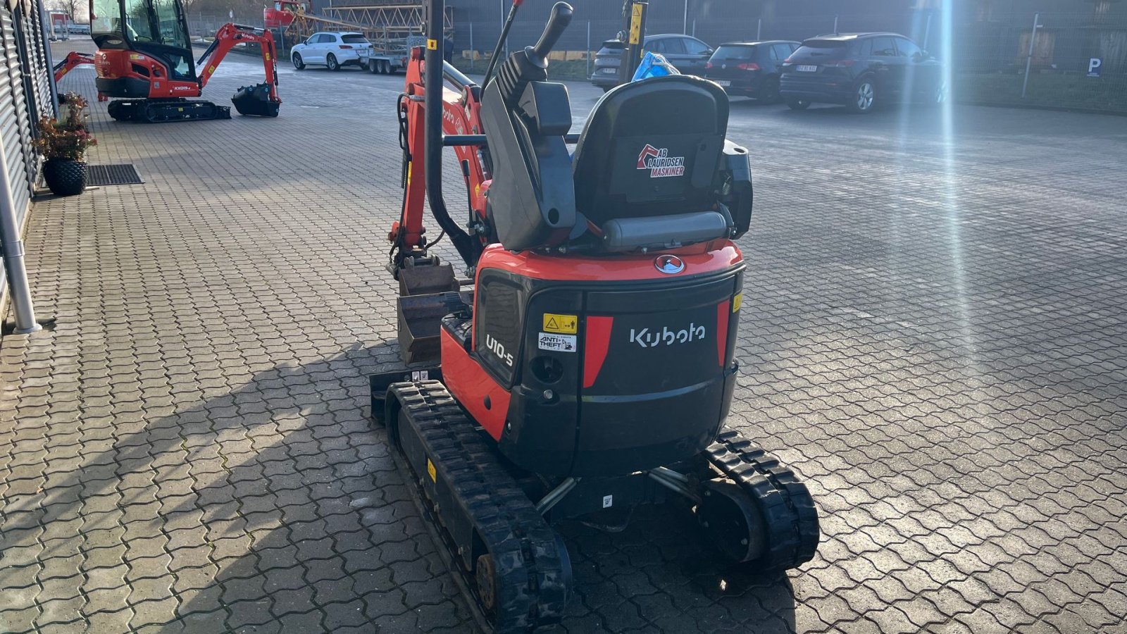 Bagger типа Kubota U10-5 Tiltman med 2 skovle, Gebrauchtmaschine в Rønnede (Фотография 11)