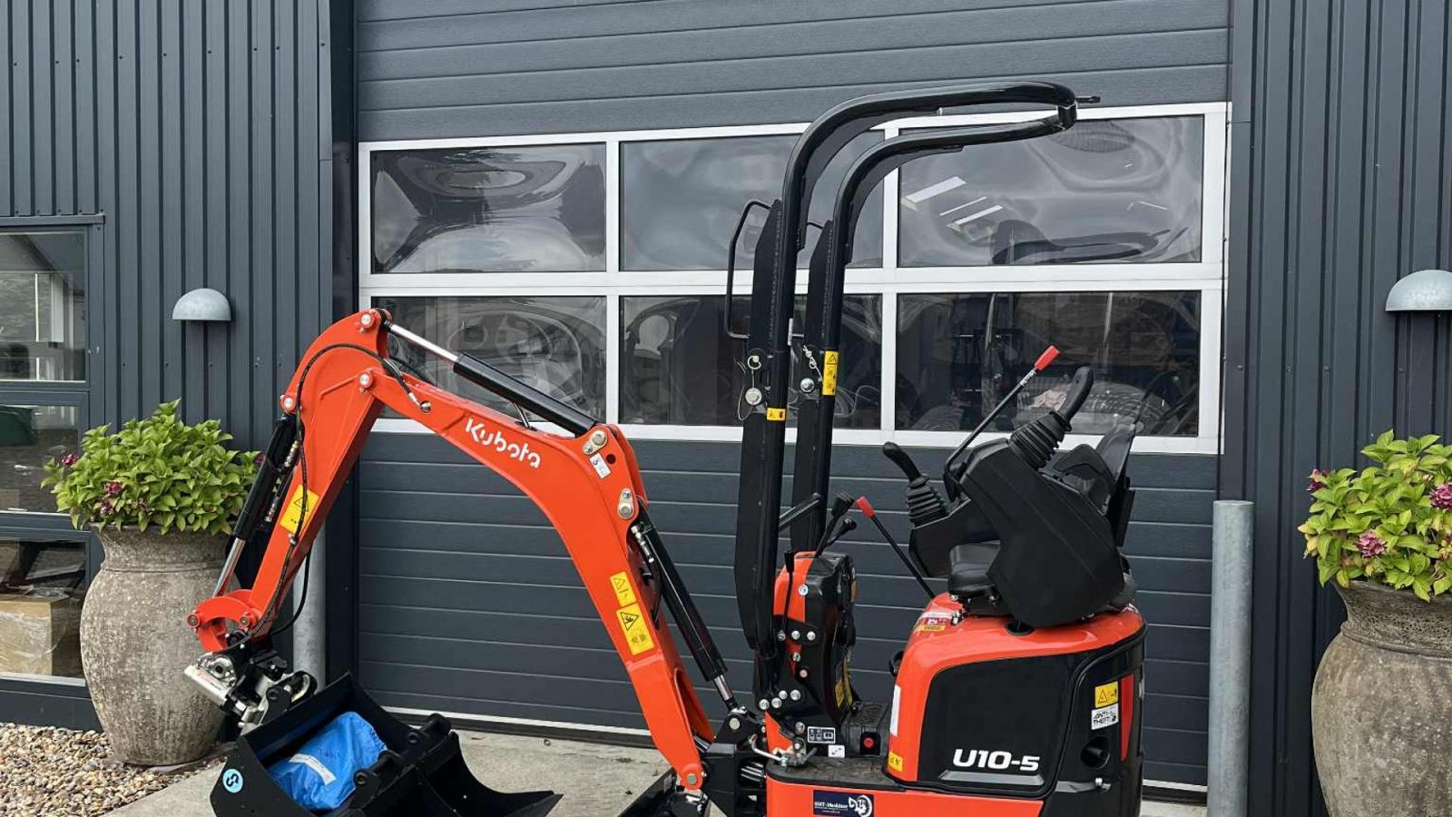 Bagger des Typs Kubota U10-5, Gebrauchtmaschine in Føvling (Bild 4)