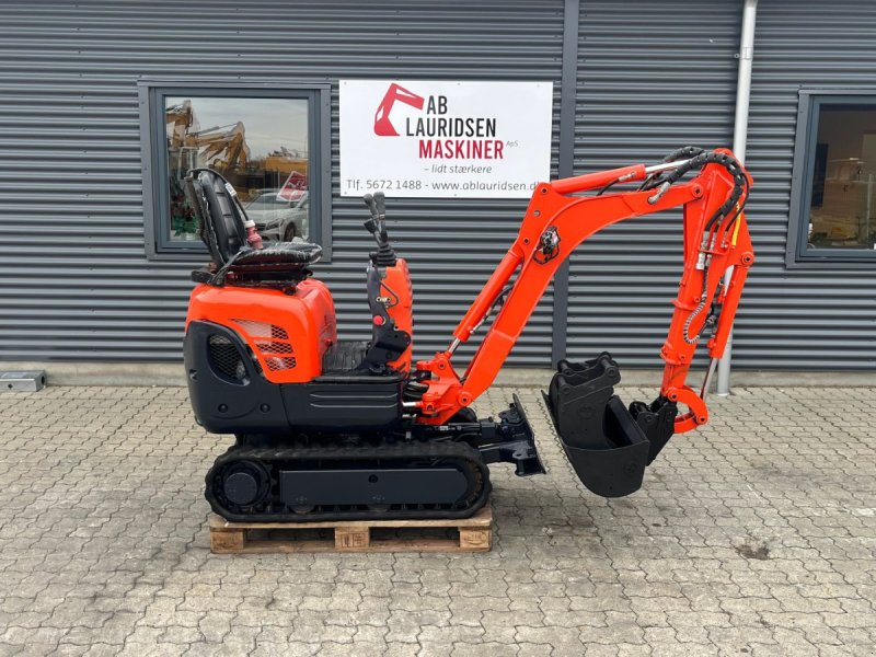 Bagger des Typs Kubota U10 EL Elektrisk minigraver med udskudsarm, Gebrauchtmaschine in Rønnede (Bild 1)