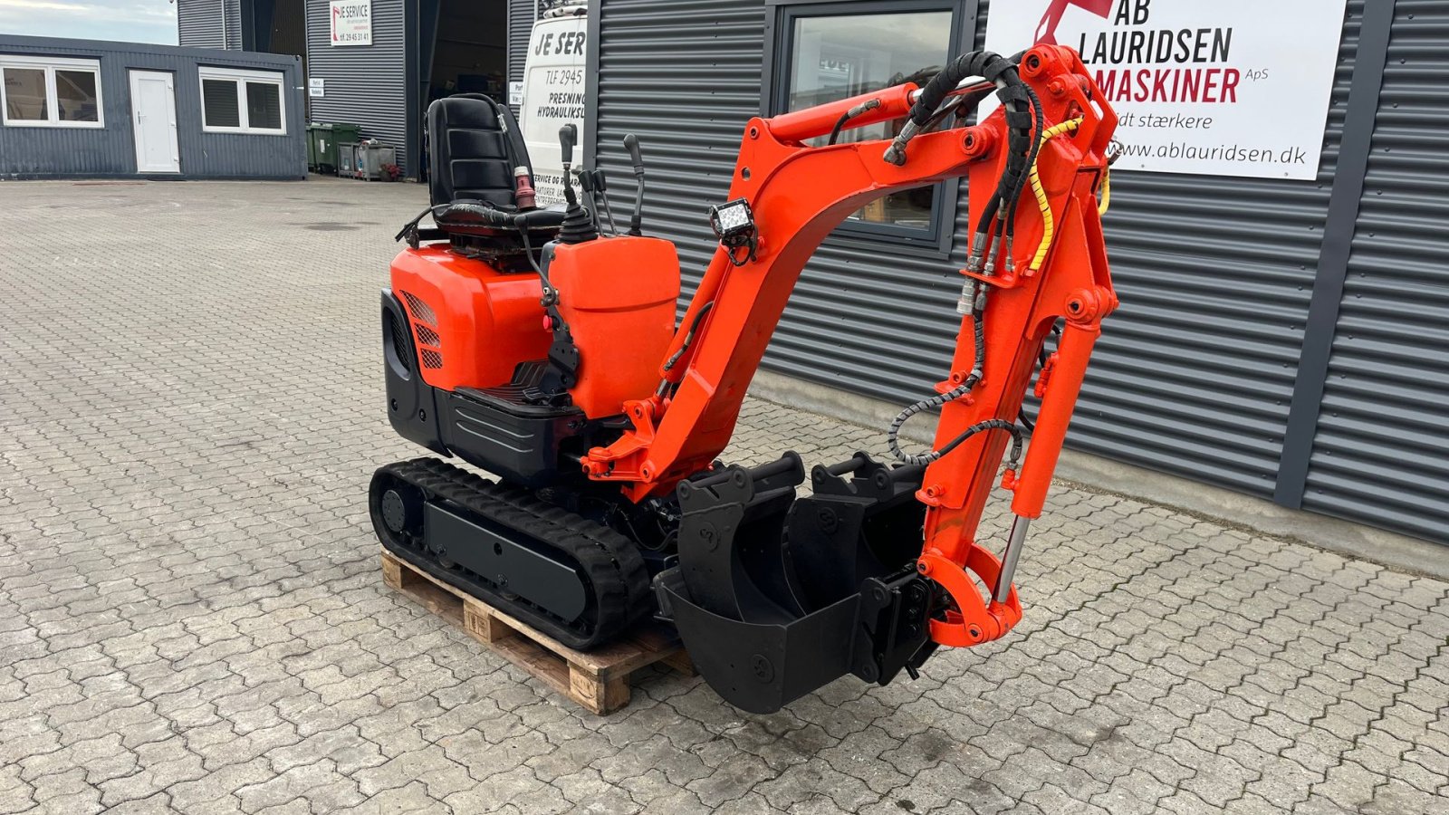 Bagger typu Kubota U10 EL Elektrisk minigraver med udskudsarm, Gebrauchtmaschine v Rønnede (Obrázek 2)