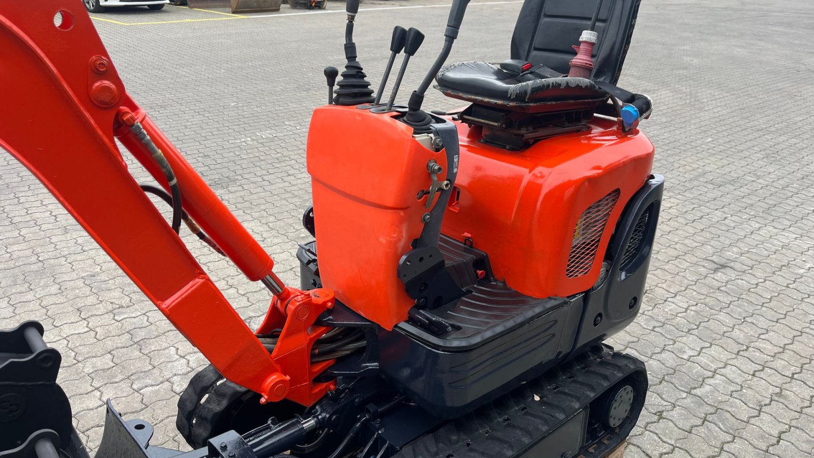 Bagger typu Kubota U10 EL Elektrisk minigraver med udskudsarm, Gebrauchtmaschine v Rønnede (Obrázek 12)