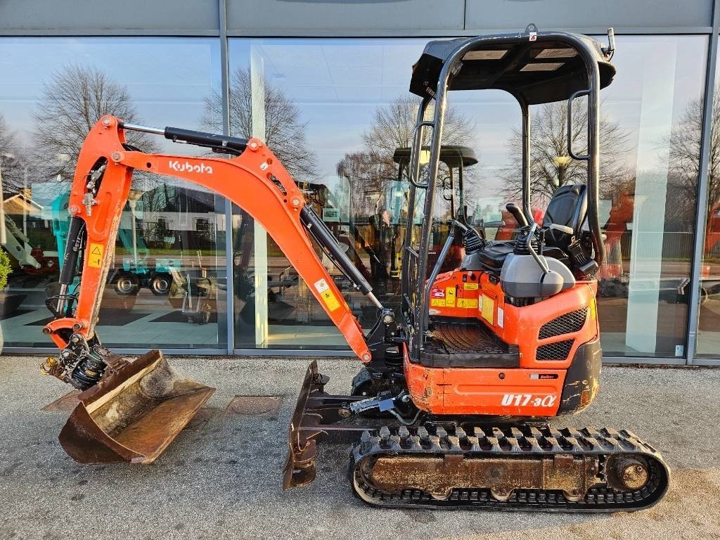 Bagger Türe ait Kubota u17-3a, Gebrauchtmaschine içinde Fårevejle (resim 5)