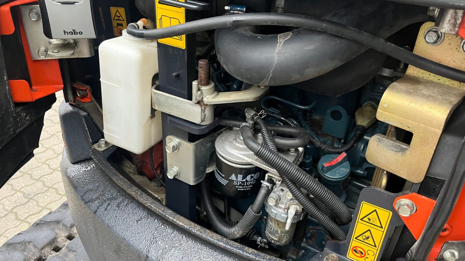 Bagger des Typs Kubota u27 Nyere tiltman og 3 skovle, Gebrauchtmaschine in Rønnede (Bild 2)