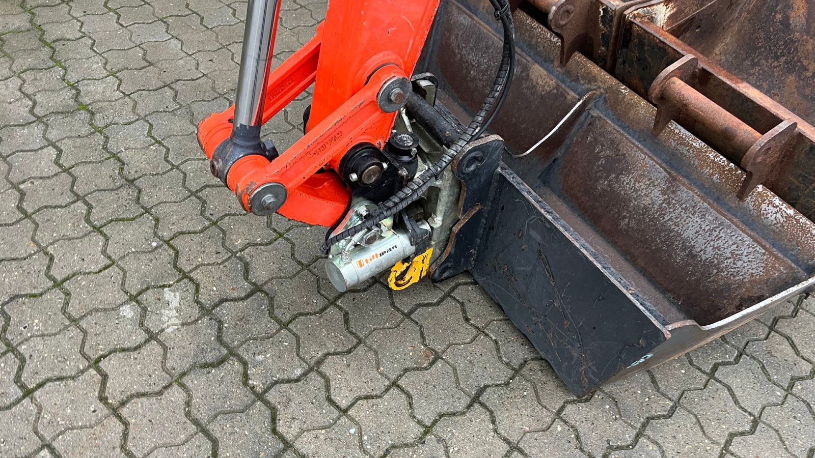 Bagger des Typs Kubota u27 Nyere tiltman og 3 skovle, Gebrauchtmaschine in Rønnede (Bild 8)