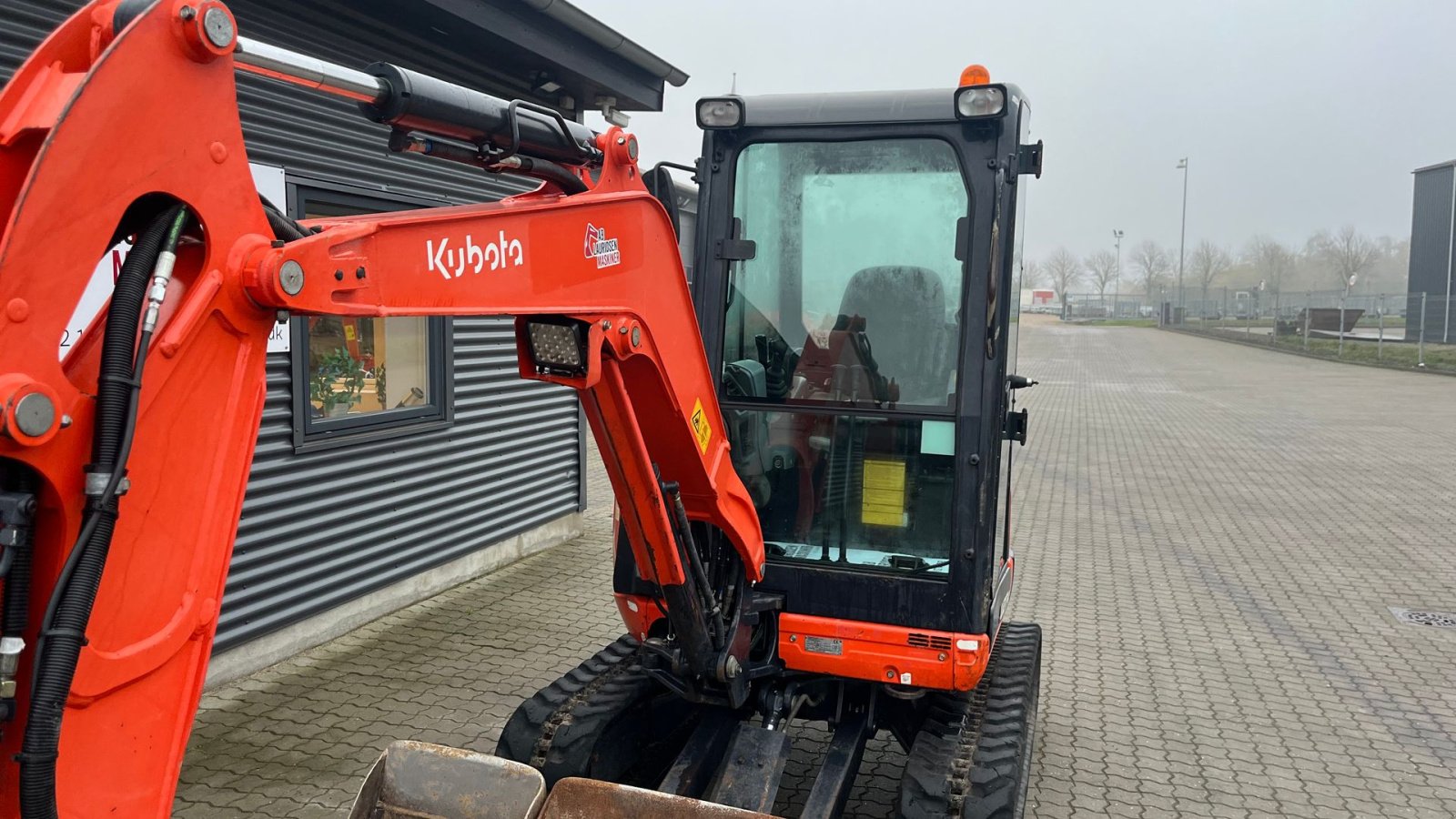 Bagger des Typs Kubota u27 Nyere tiltman og 3 skovle, Gebrauchtmaschine in Rønnede (Bild 11)