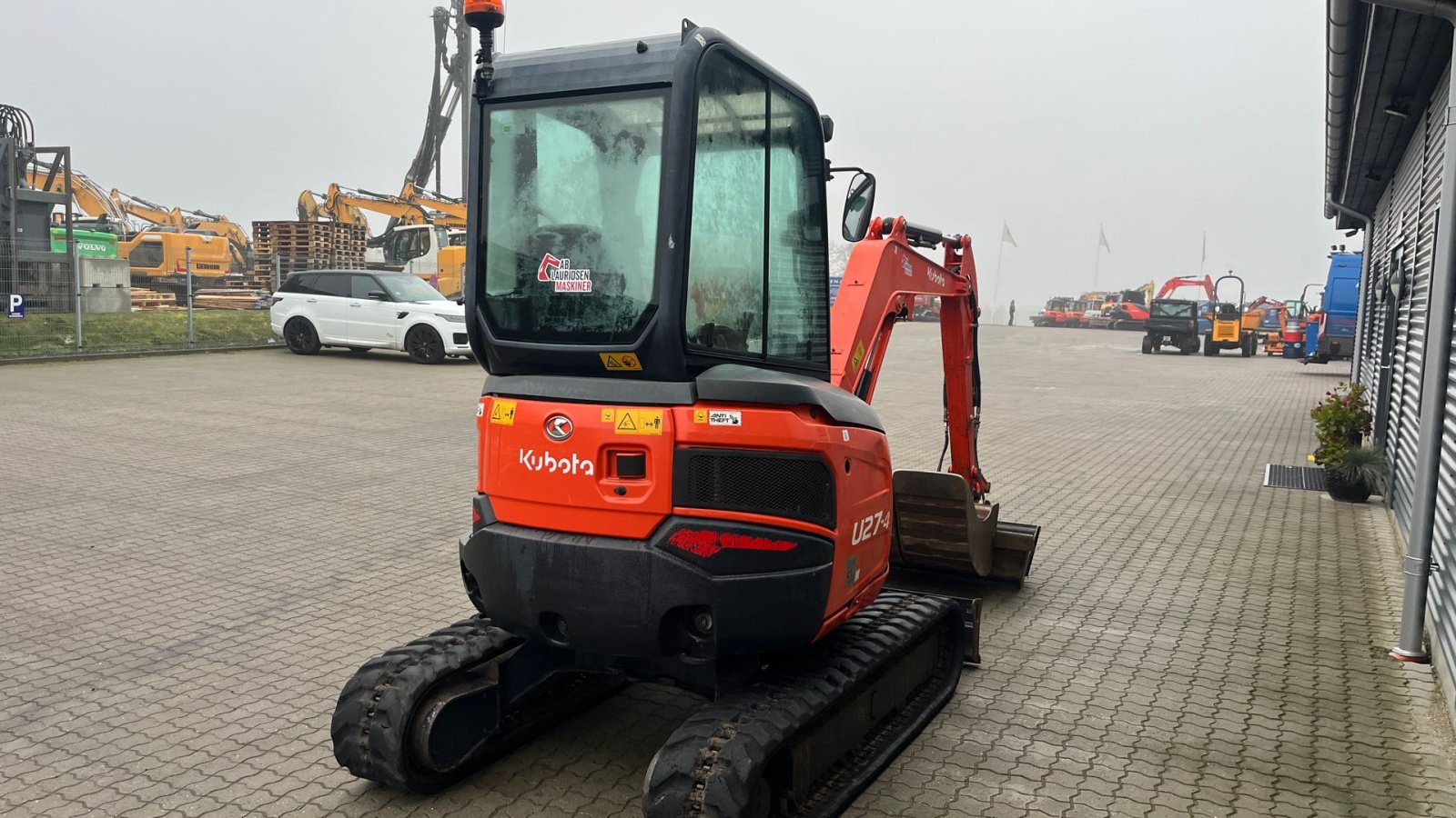 Bagger des Typs Kubota u27 Nyere tiltman og 3 skovle, Gebrauchtmaschine in Rønnede (Bild 7)