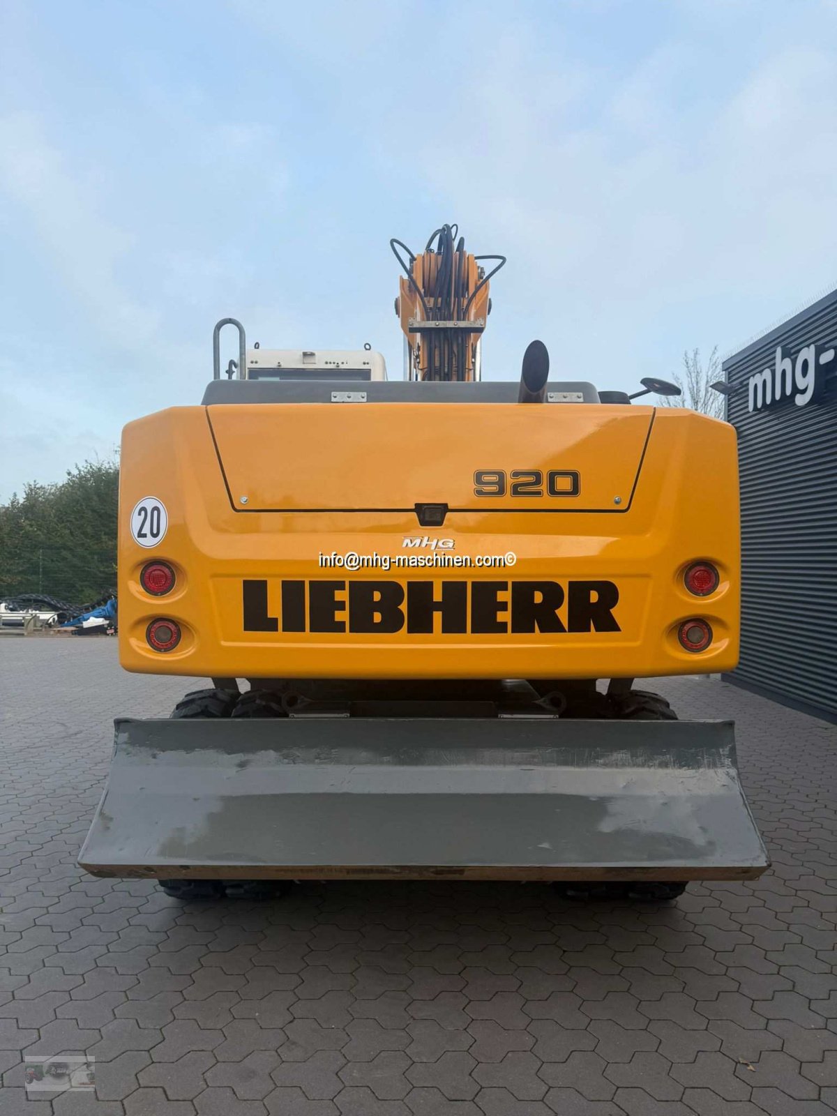 Bagger typu Liebherr A 920 Mobilbagger 1.Hd- TOP !, Gebrauchtmaschine v Gescher (Obrázek 4)