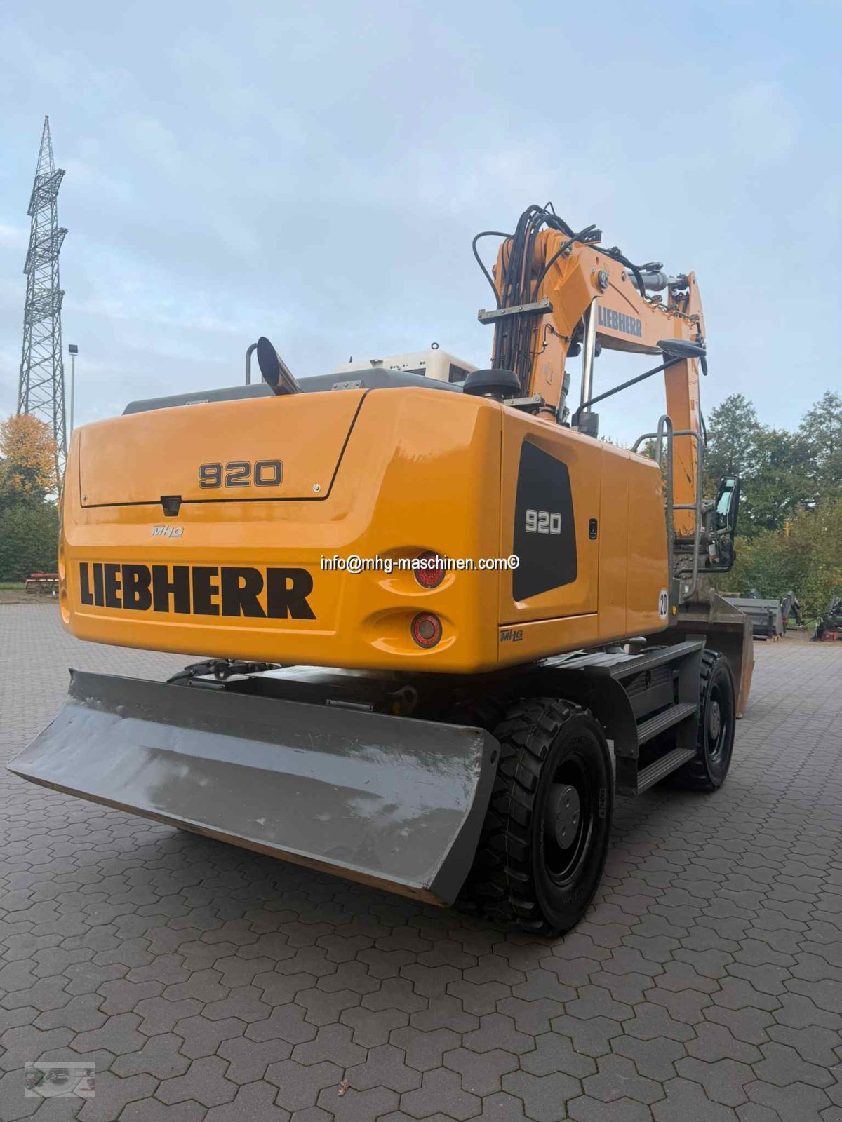 Bagger typu Liebherr A 920 Mobilbagger 1.Hd- TOP !, Gebrauchtmaschine v Gescher (Obrázek 5)