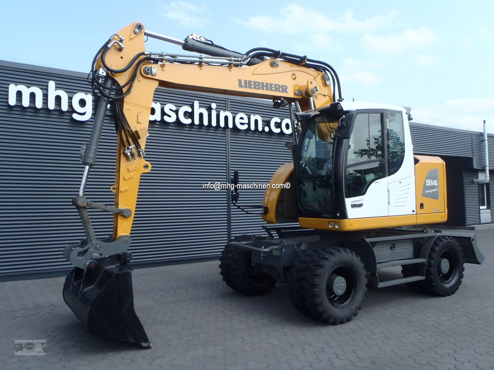 Bagger a típus Liebherr A914 Compact Klima, Gebrauchtmaschine ekkor: Gescher (Kép 1)