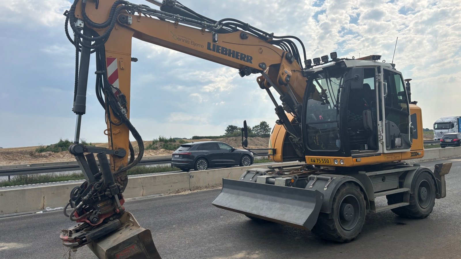 Bagger Türe ait Liebherr A914 Compact, Gebrauchtmaschine içinde Varde (resim 1)
