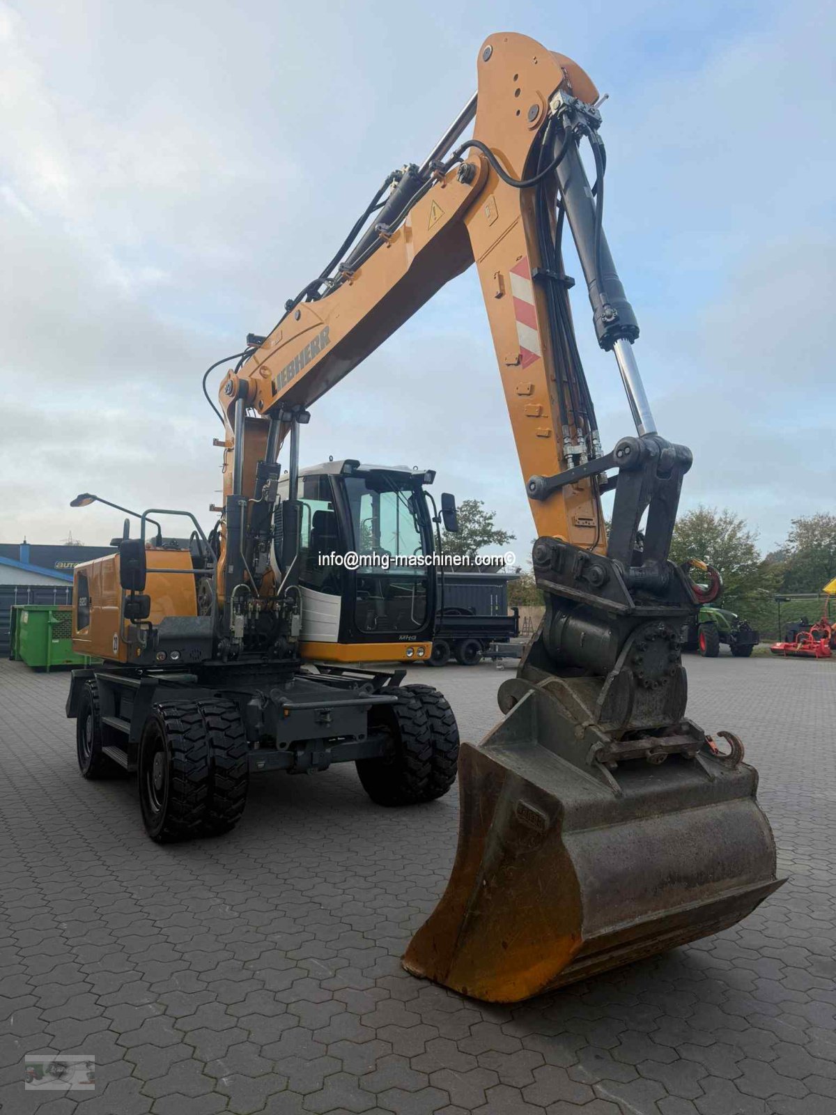Bagger typu Liebherr A920 1.Hd. Reifen Neu, TOP Zustand !, Gebrauchtmaschine v Gescher (Obrázek 9)