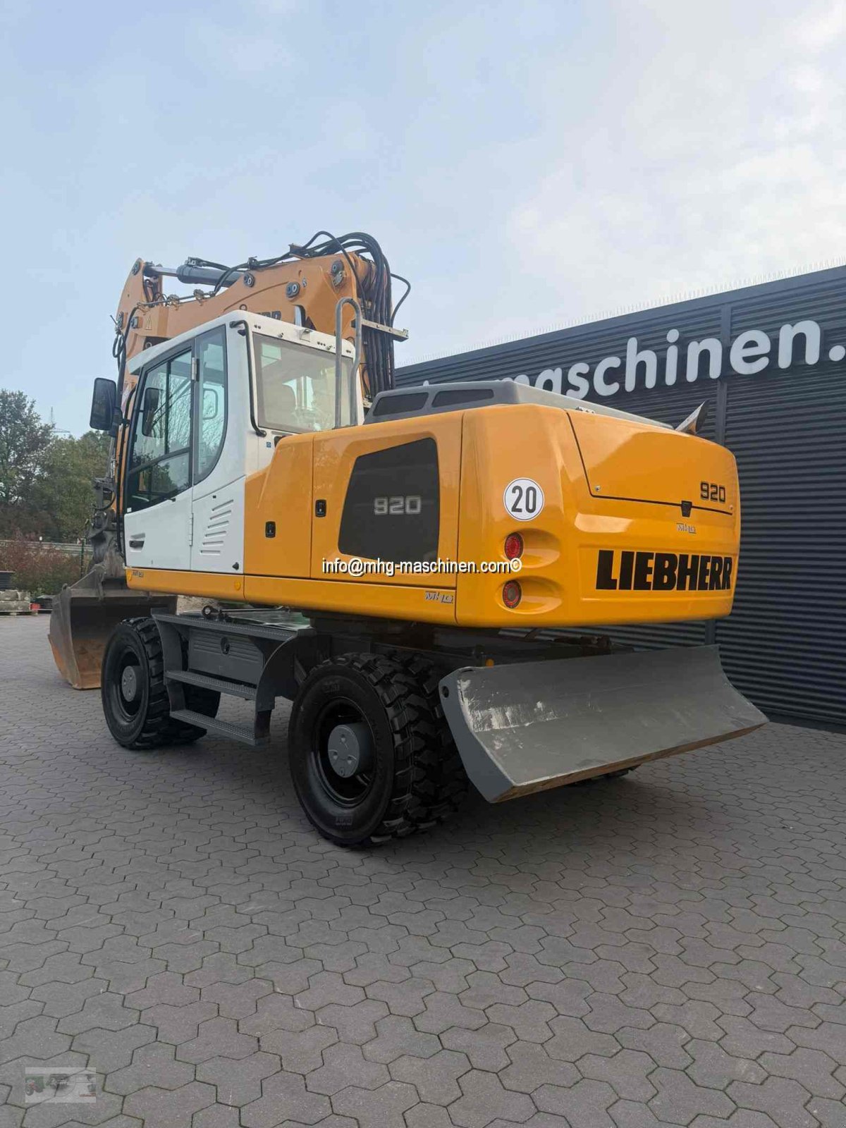 Bagger du type Liebherr A920, Gebrauchtmaschine en Gescher (Photo 4)