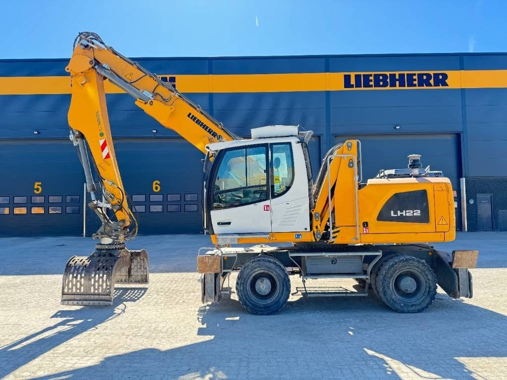 Bagger типа Liebherr LH 22, Gebrauchtmaschine в Vojens (Фотография 9)