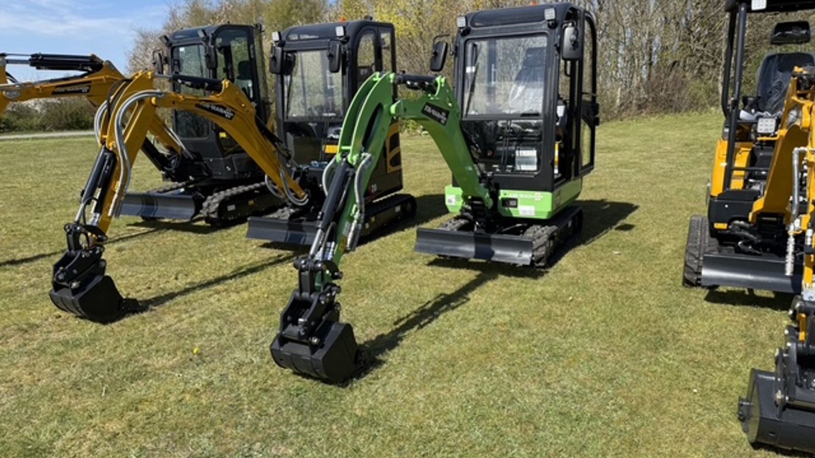 Bagger Türe ait MAN Y20E Electric, Gebrauchtmaschine içinde Herning (resim 7)