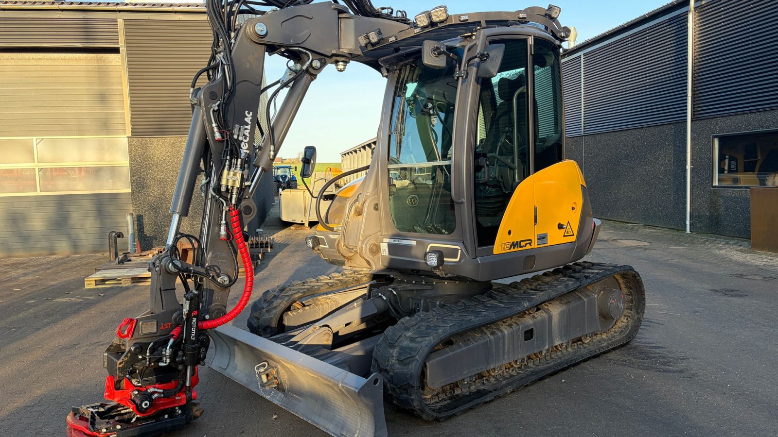 Bagger za tip Mecalac 10 MCR, Gebrauchtmaschine u Roslev (Slika 3)