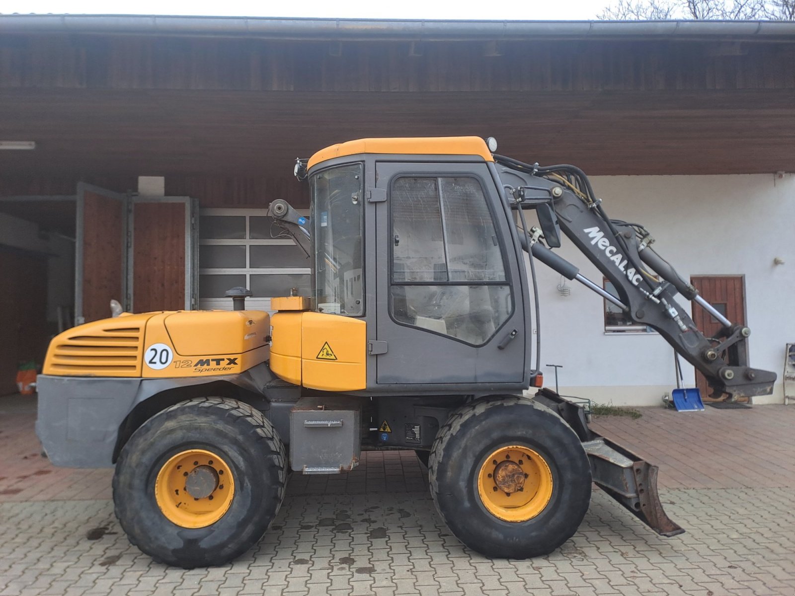 Bagger типа Mecalac 12 MTX Green Job, Gebrauchtmaschine в Reisbach (Фотография 1)