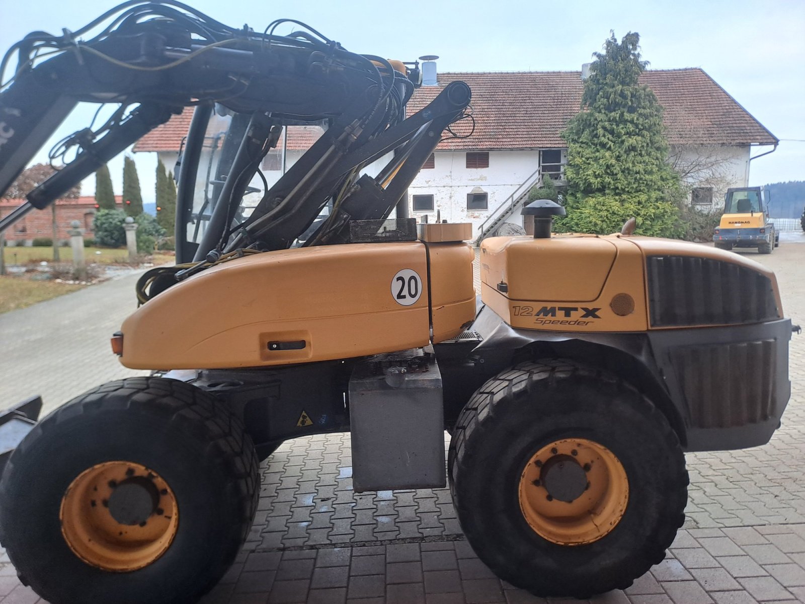 Bagger типа Mecalac 12 MTX Green Job, Gebrauchtmaschine в Reisbach (Фотография 2)