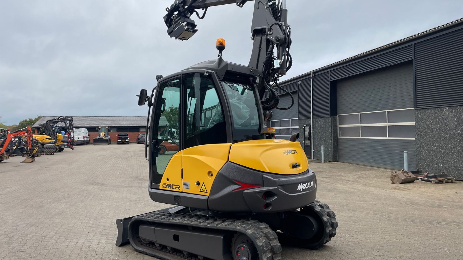 Bagger Türe ait Mecalac 6 MCR, Gebrauchtmaschine içinde Roslev (resim 10)