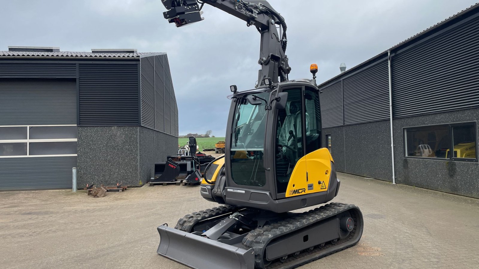 Bagger Türe ait Mecalac 6 MCR, Gebrauchtmaschine içinde Roslev (resim 9)