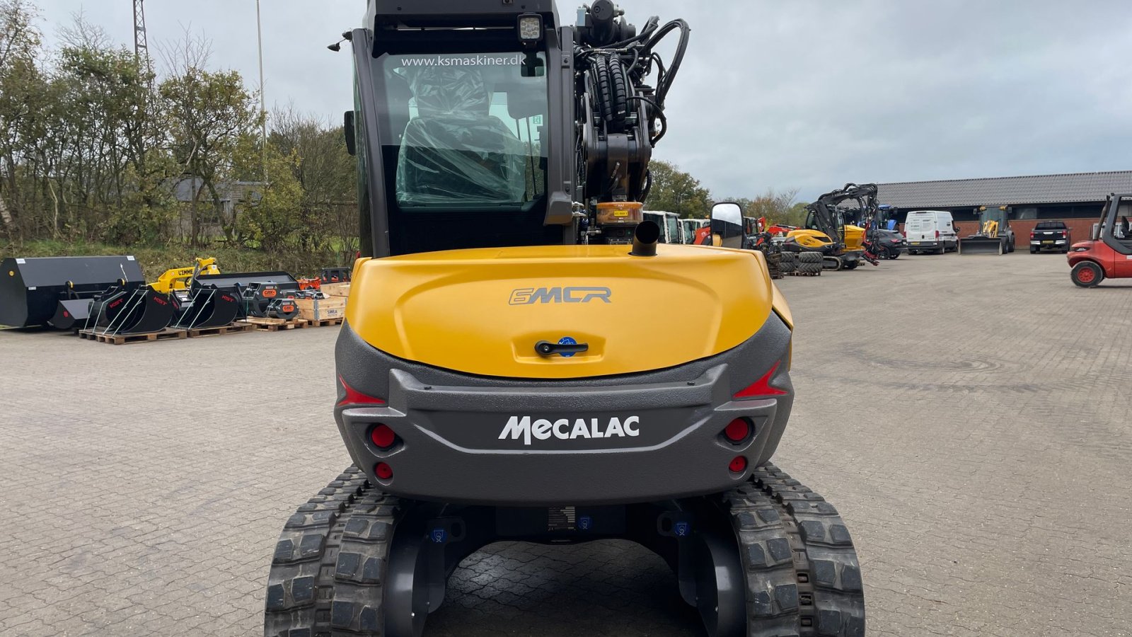 Bagger Türe ait Mecalac 6 MCR, Gebrauchtmaschine içinde Roslev (resim 4)