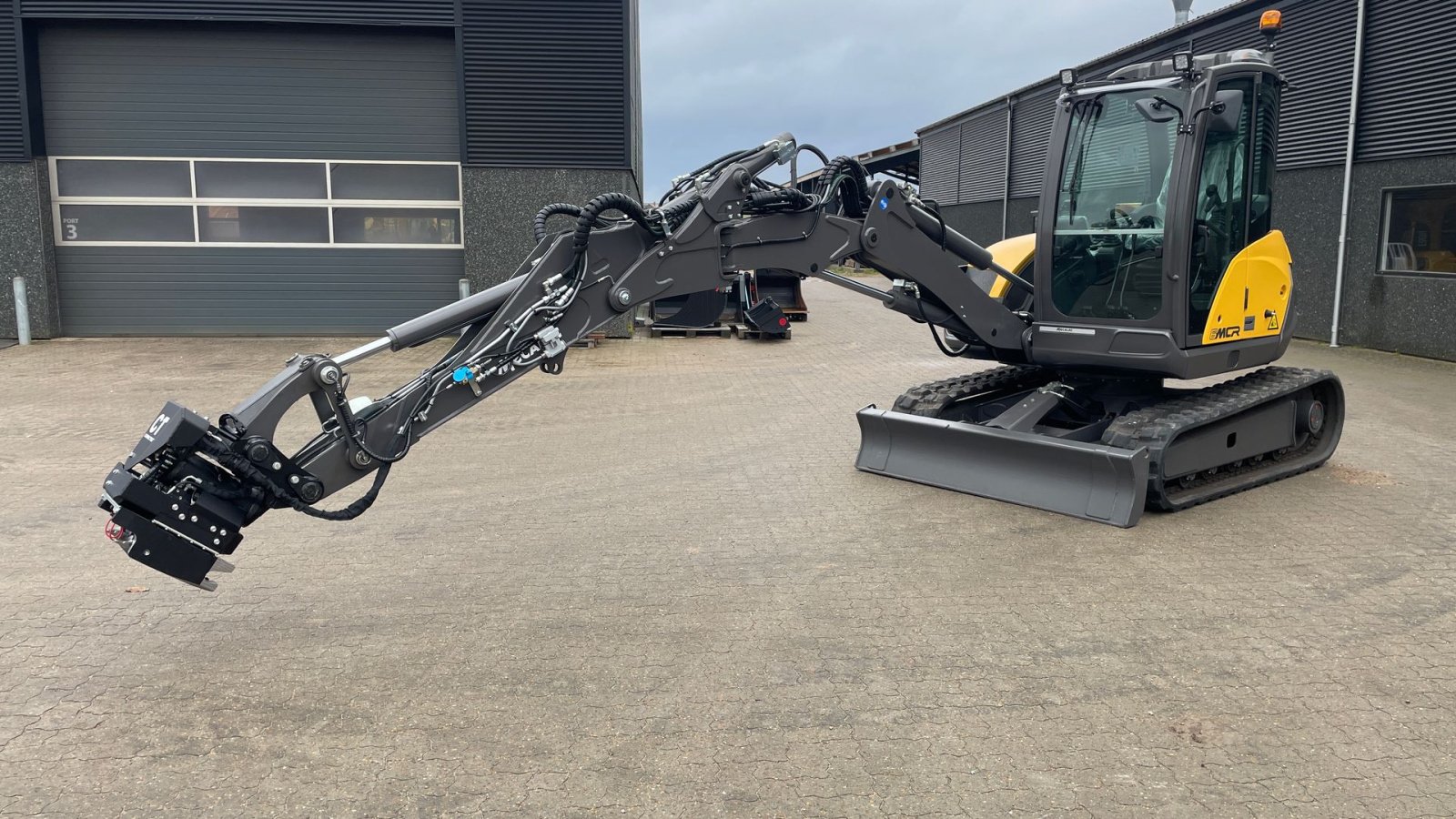 Bagger Türe ait Mecalac 6 MCR, Gebrauchtmaschine içinde Roslev (resim 14)