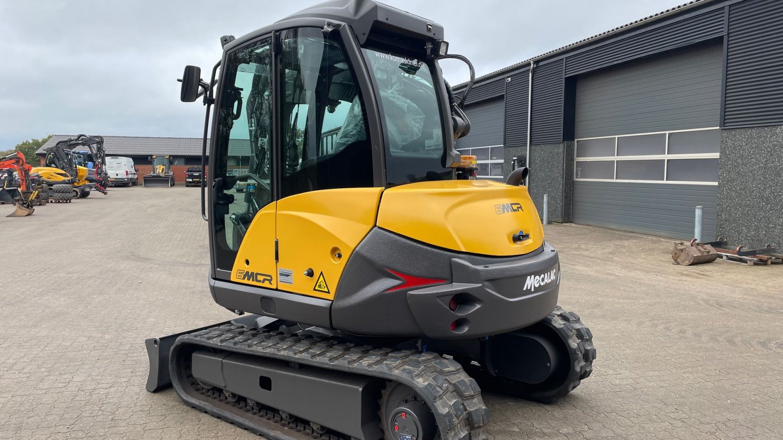 Bagger Türe ait Mecalac 6 MCR, Gebrauchtmaschine içinde Roslev (resim 3)