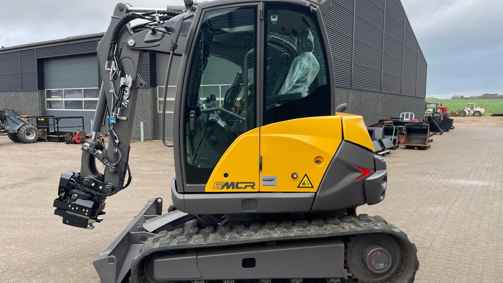 Bagger Türe ait Mecalac 6 MCR, Gebrauchtmaschine içinde Roslev (resim 2)