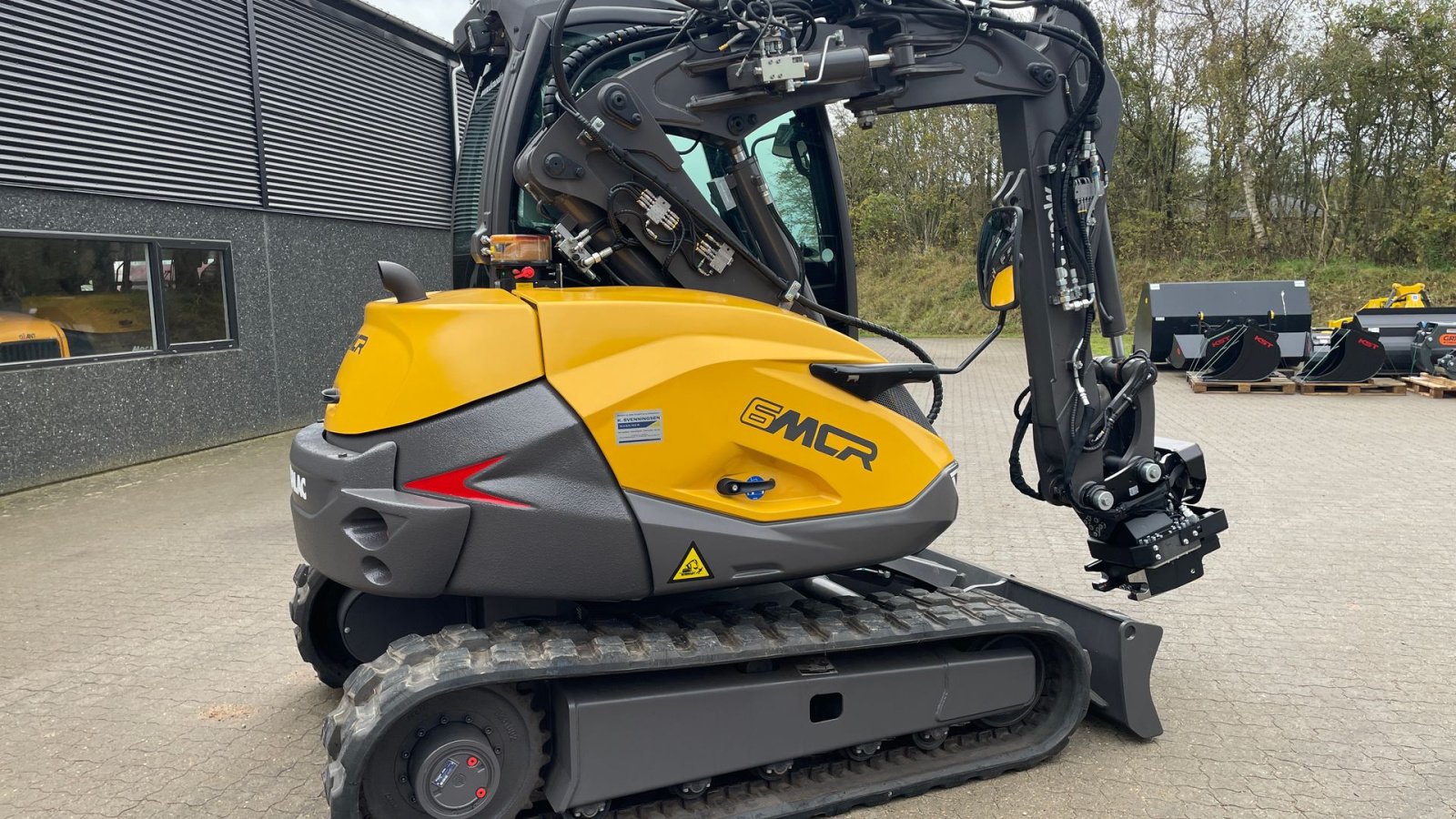 Bagger Türe ait Mecalac 6 MCR, Gebrauchtmaschine içinde Roslev (resim 5)