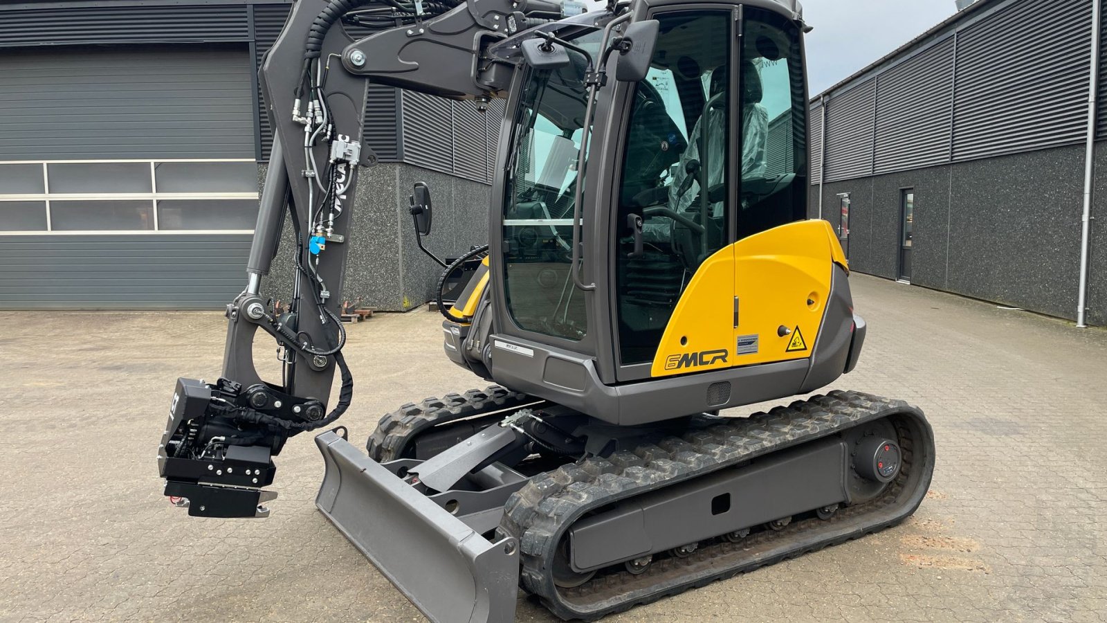 Bagger Türe ait Mecalac 6 MCR, Gebrauchtmaschine içinde Roslev (resim 1)