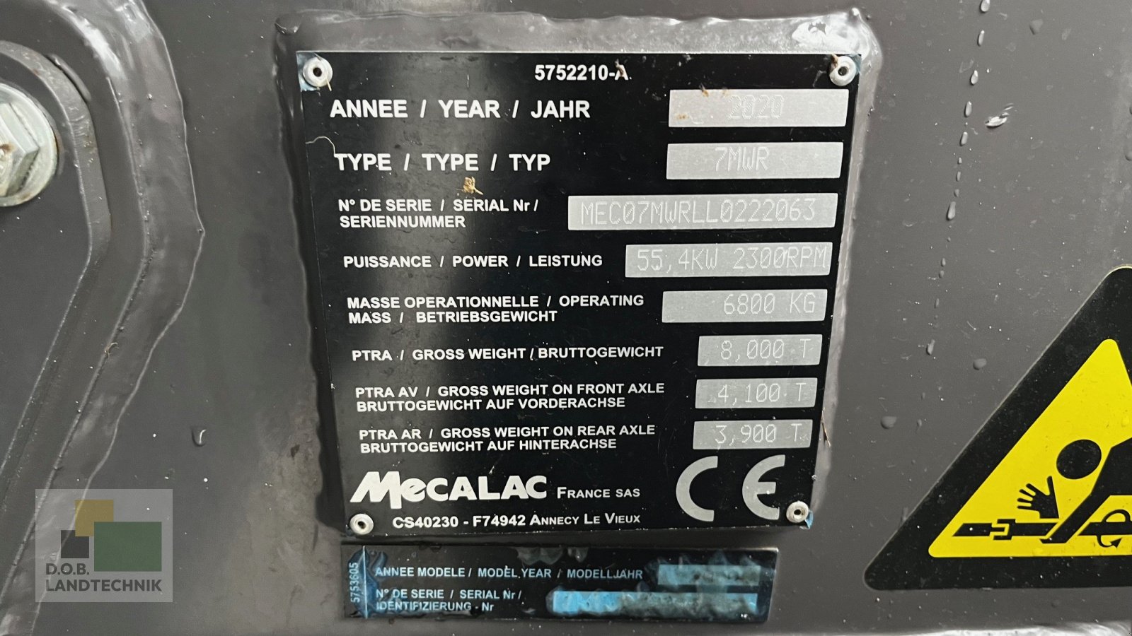 Bagger des Typs Mecalac 7 MWR, Gebrauchtmaschine in Regensburg (Bild 15)