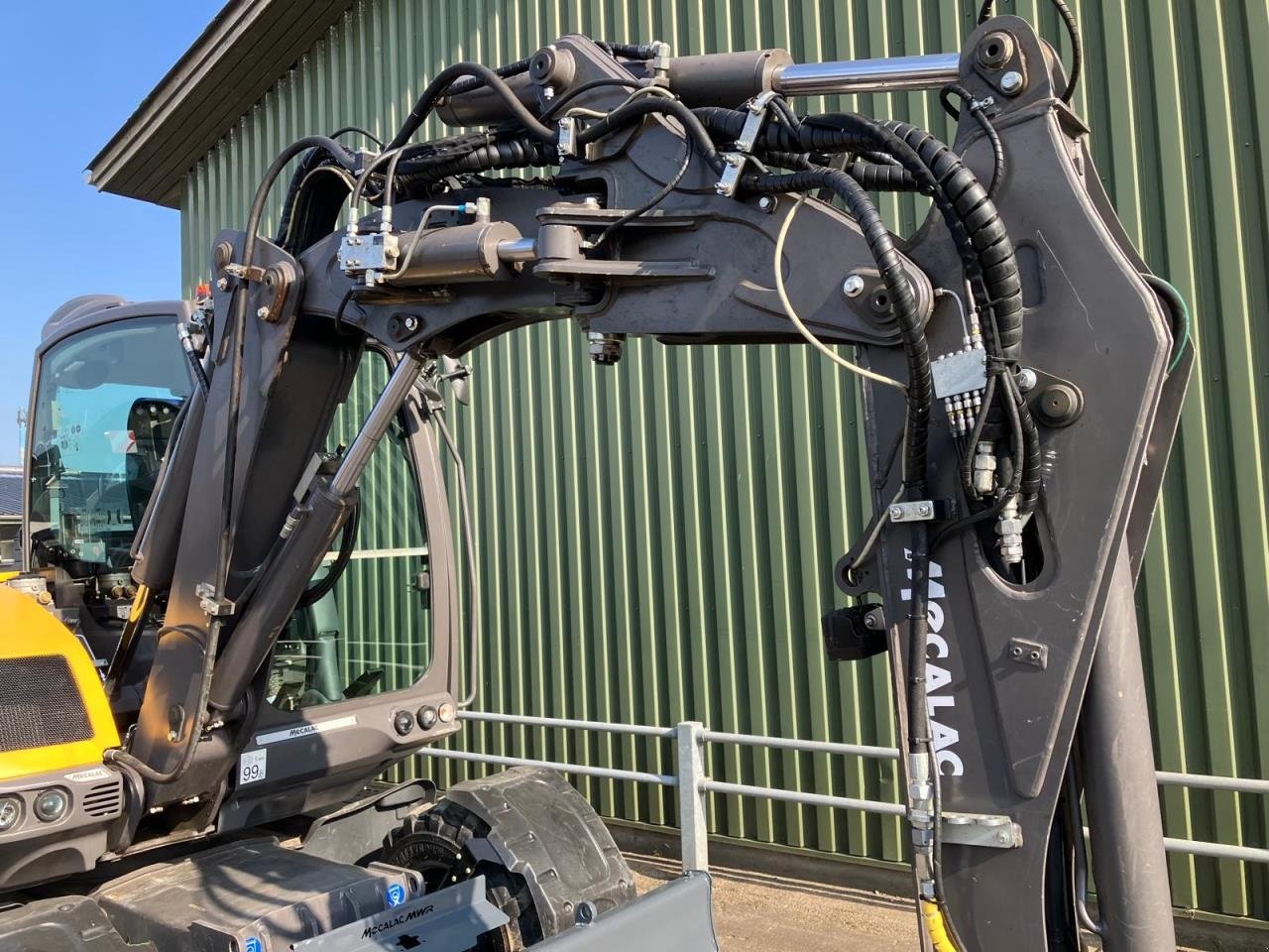 Bagger typu Mecalac 7MWR, Gebrauchtmaschine v Middelfart (Obrázek 10)