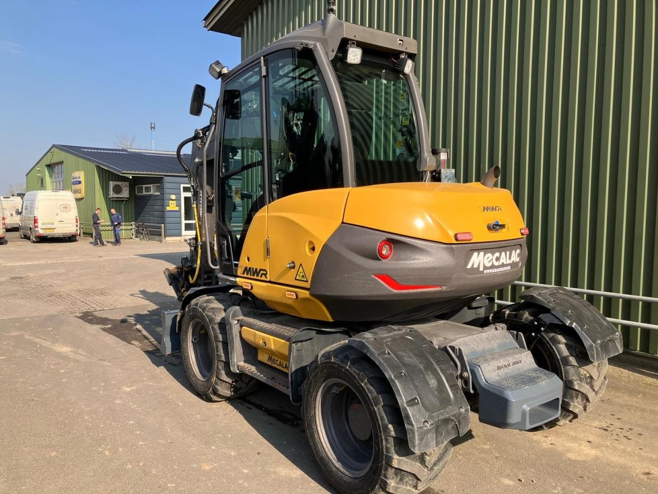 Bagger typu Mecalac 7MWR, Gebrauchtmaschine v Middelfart (Obrázek 11)