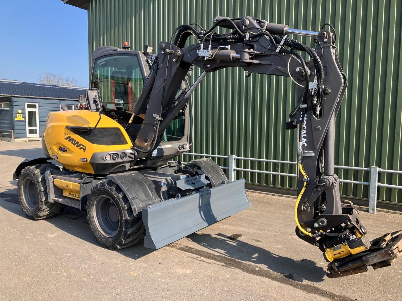 Bagger typu Mecalac 7MWR, Gebrauchtmaschine v Middelfart (Obrázek 1)