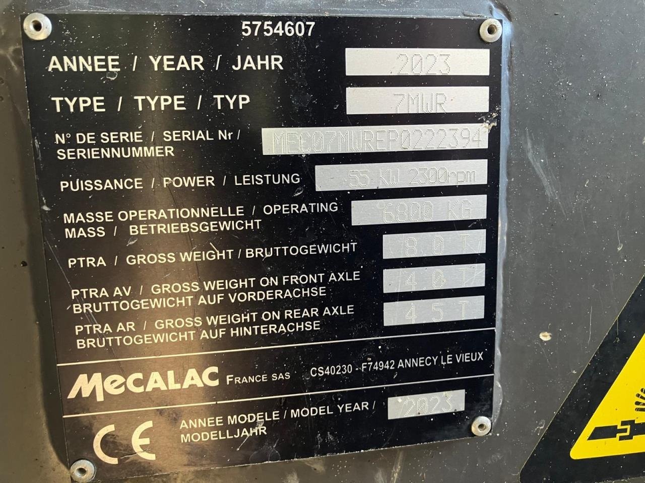 Bagger typu Mecalac 7MWR, Gebrauchtmaschine v Middelfart (Obrázek 16)