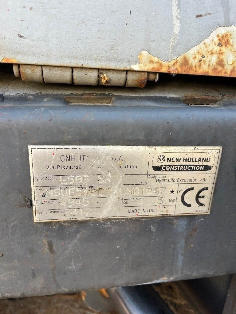 Bagger typu New Holland E 50 B SR, Gebrauchtmaschine v Vrå, Frejlev, Hornslet & Ringsted (Obrázek 6)