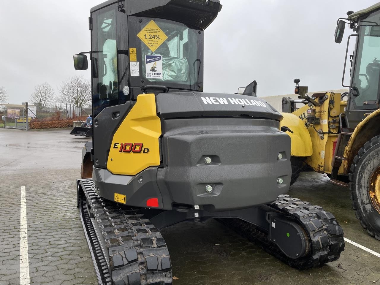 Bagger a típus New Holland E100D, Gebrauchtmaschine ekkor: Hadsten (Kép 3)