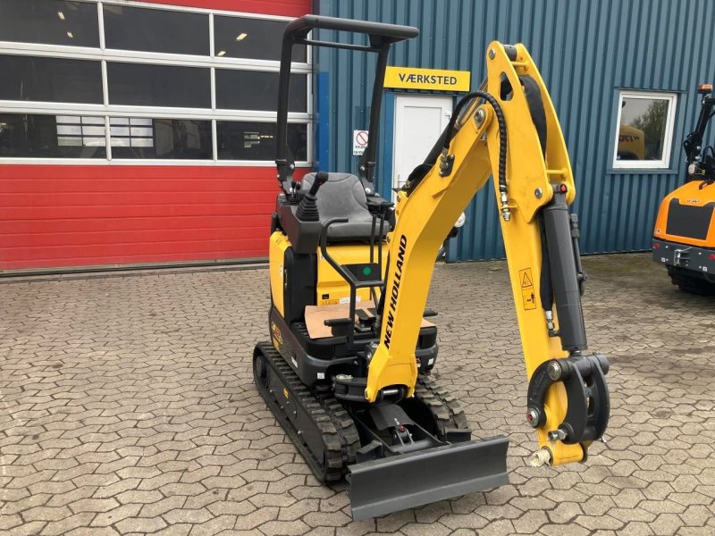 Bagger typu New Holland E12D Roll-bar minigraver, Gebrauchtmaschine v Brønderslev (Obrázek 1)