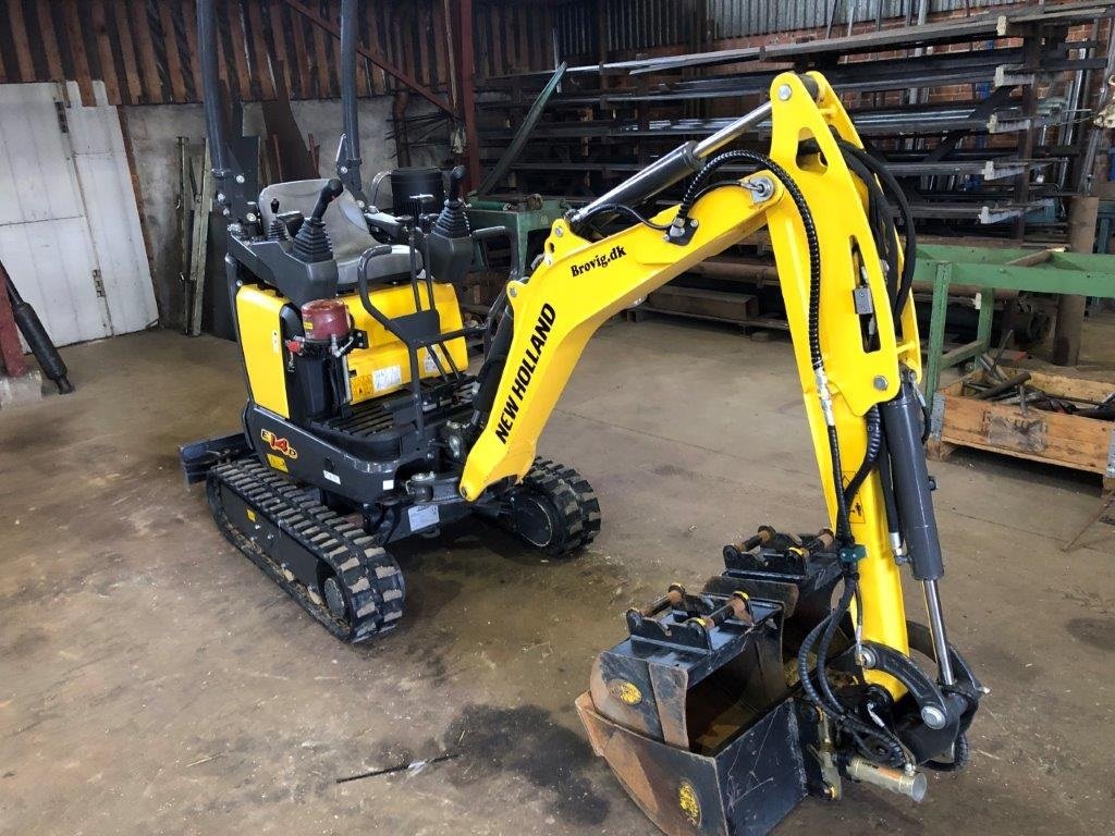 Bagger des Typs New Holland E14D med smøreanlæg, Gebrauchtmaschine in Tinglev (Bild 2)