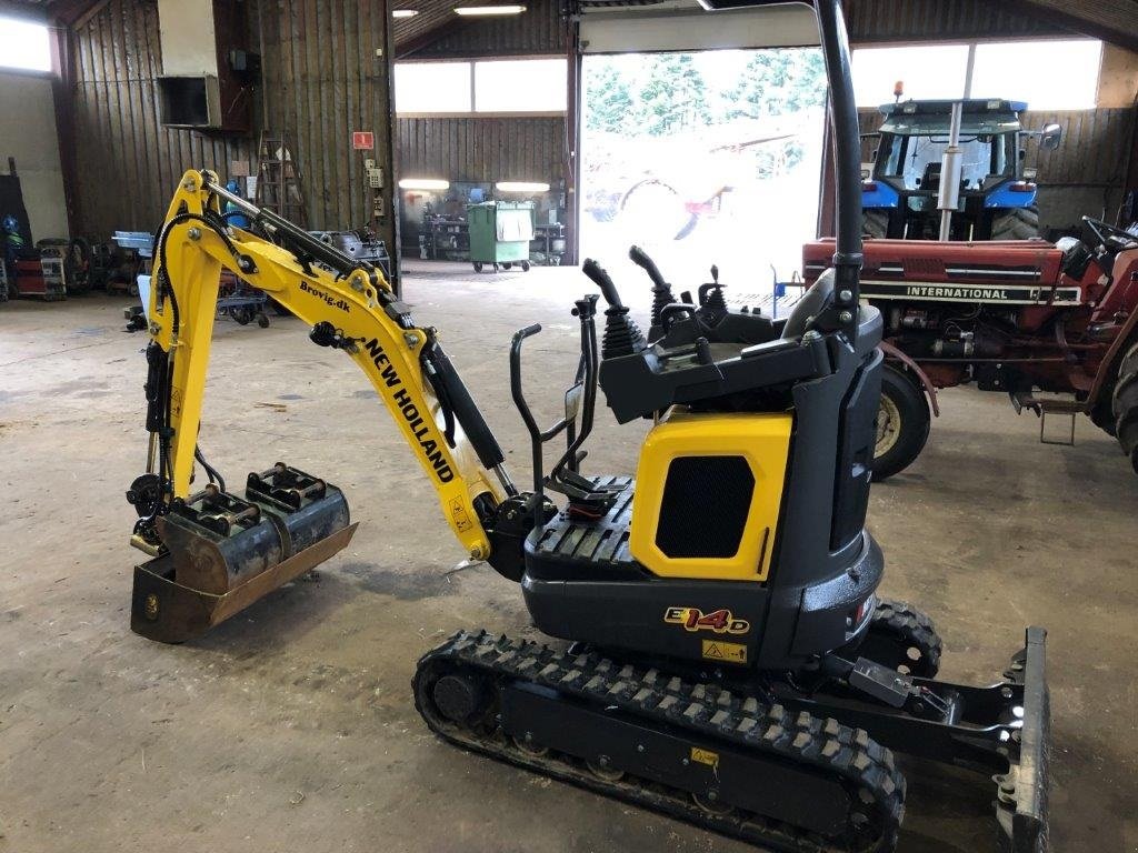 Bagger a típus New Holland E14D med smøreanlæg, Gebrauchtmaschine ekkor: Tinglev (Kép 3)