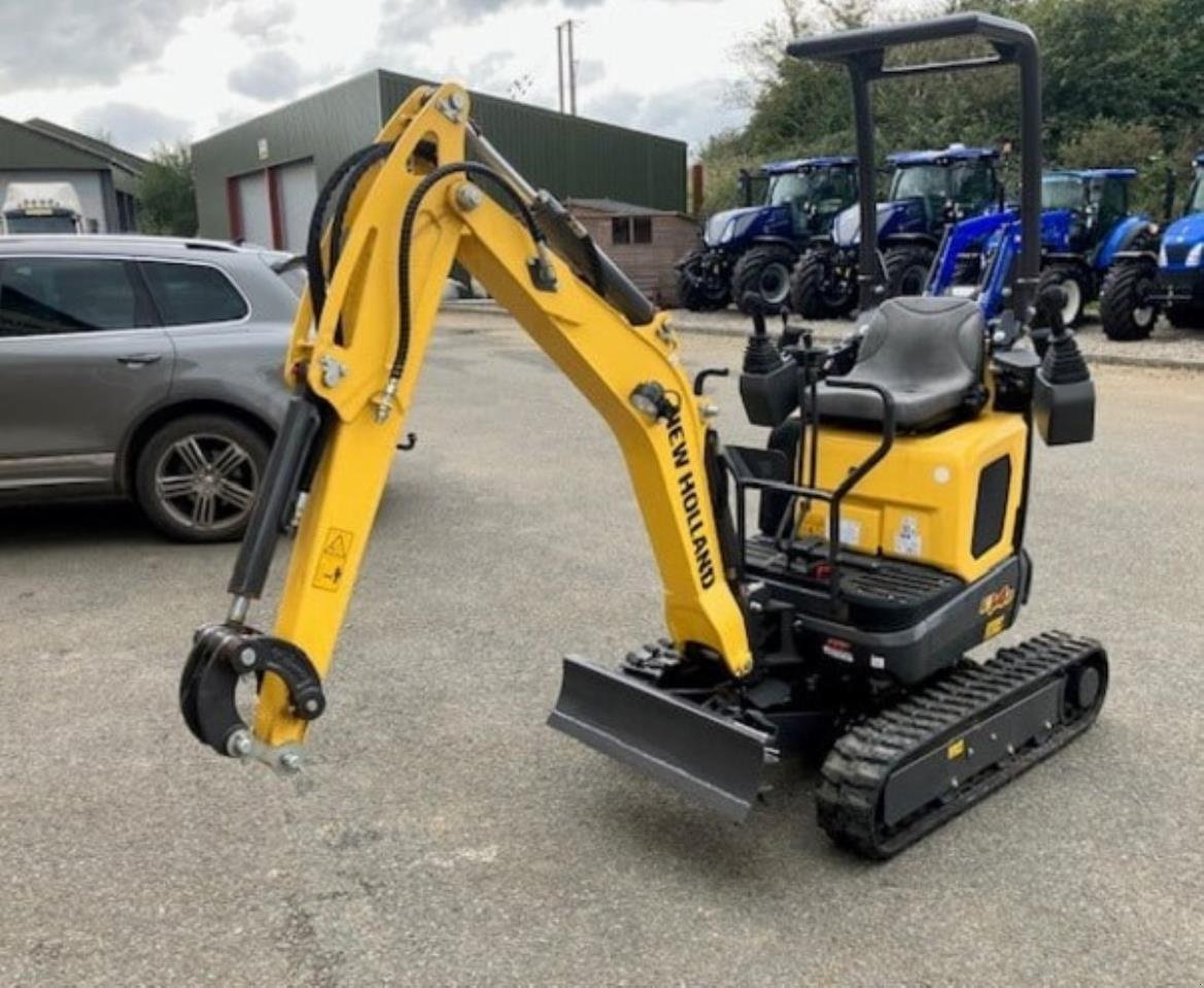 Bagger del tipo New Holland E14D ROLL-BAR AG, Gebrauchtmaschine In Hadsten (Immagine 1)