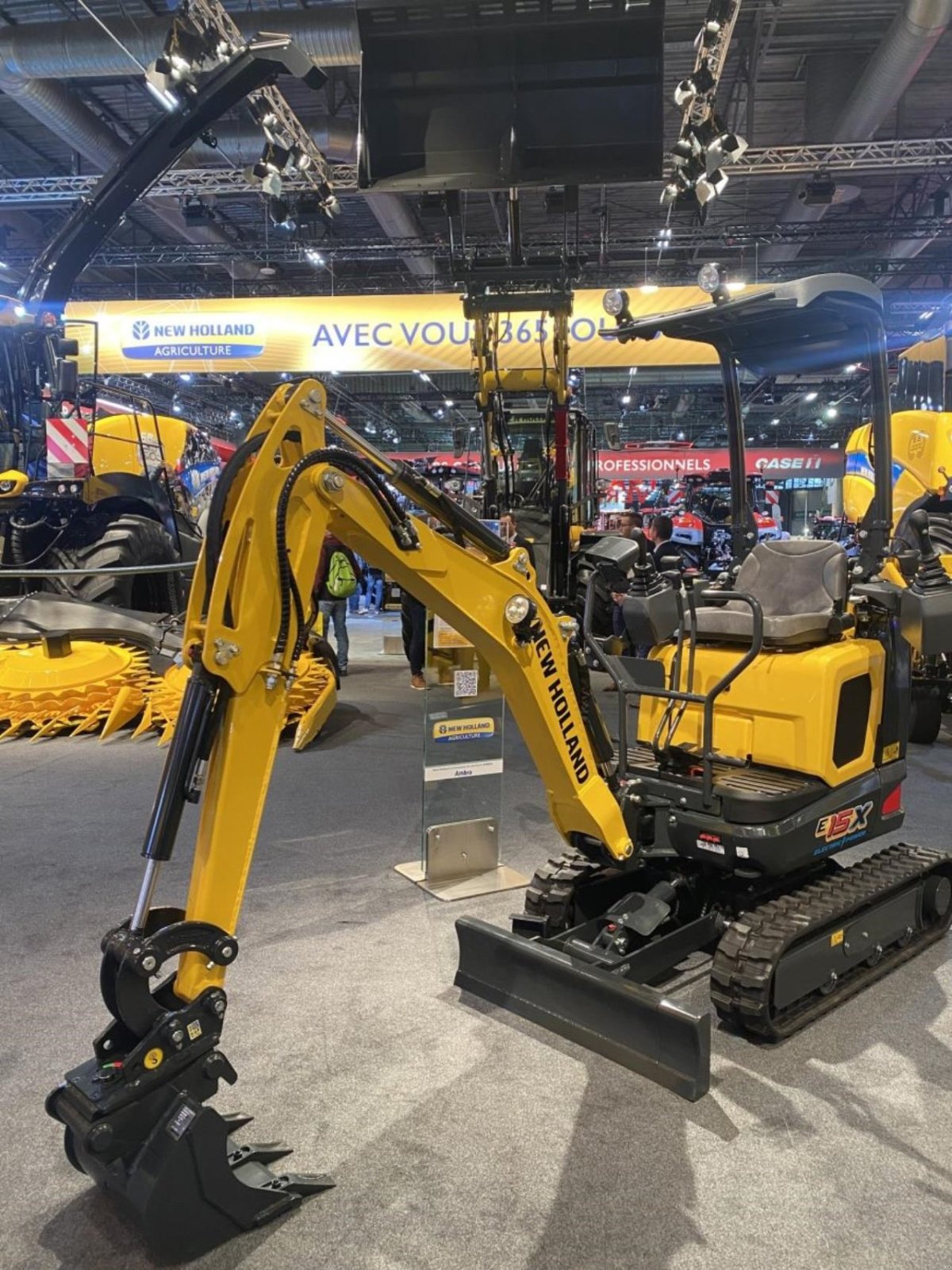 Bagger a típus New Holland E15X ROLL-BAR AG, Gebrauchtmaschine ekkor: Hadsten (Kép 1)